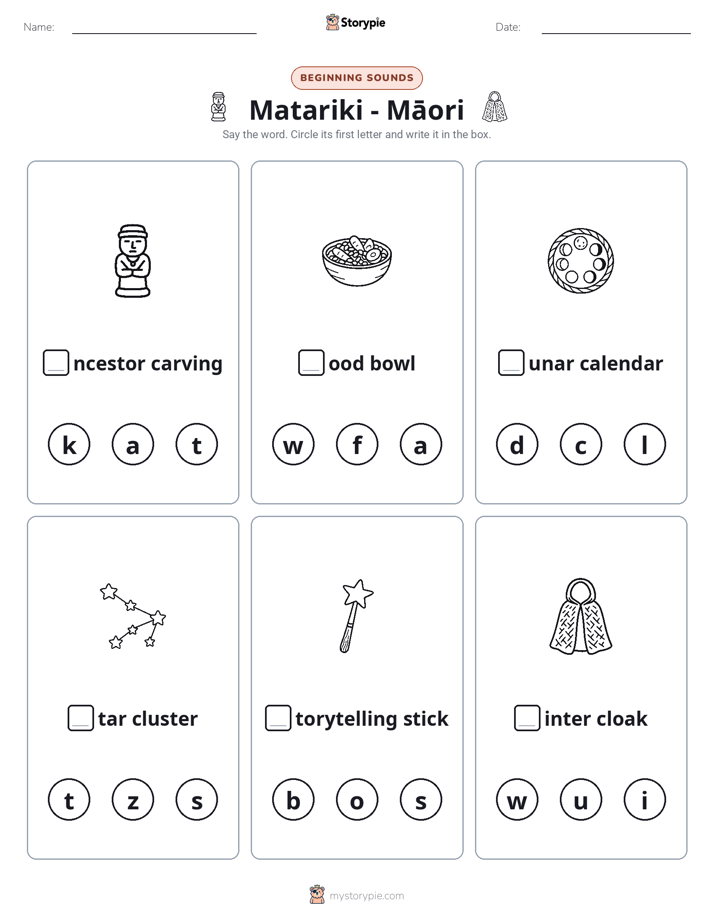 Beginning Sounds