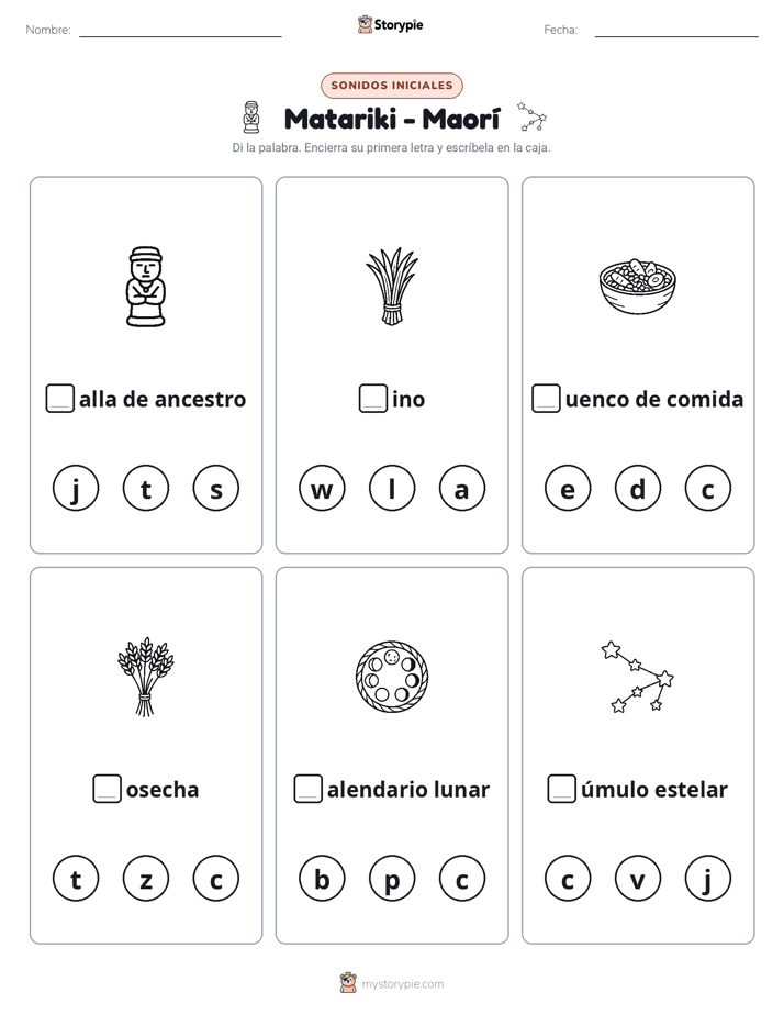 Sonidos Iniciales