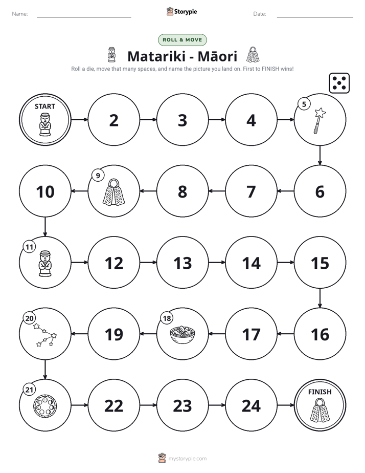 Roll & Move Game