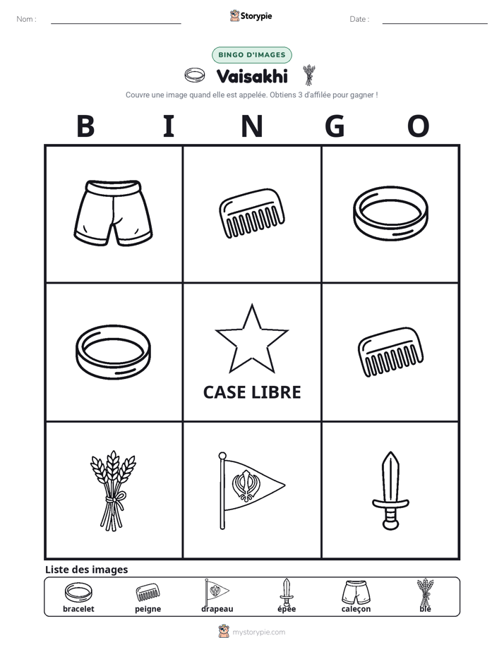 Bingo d'Images