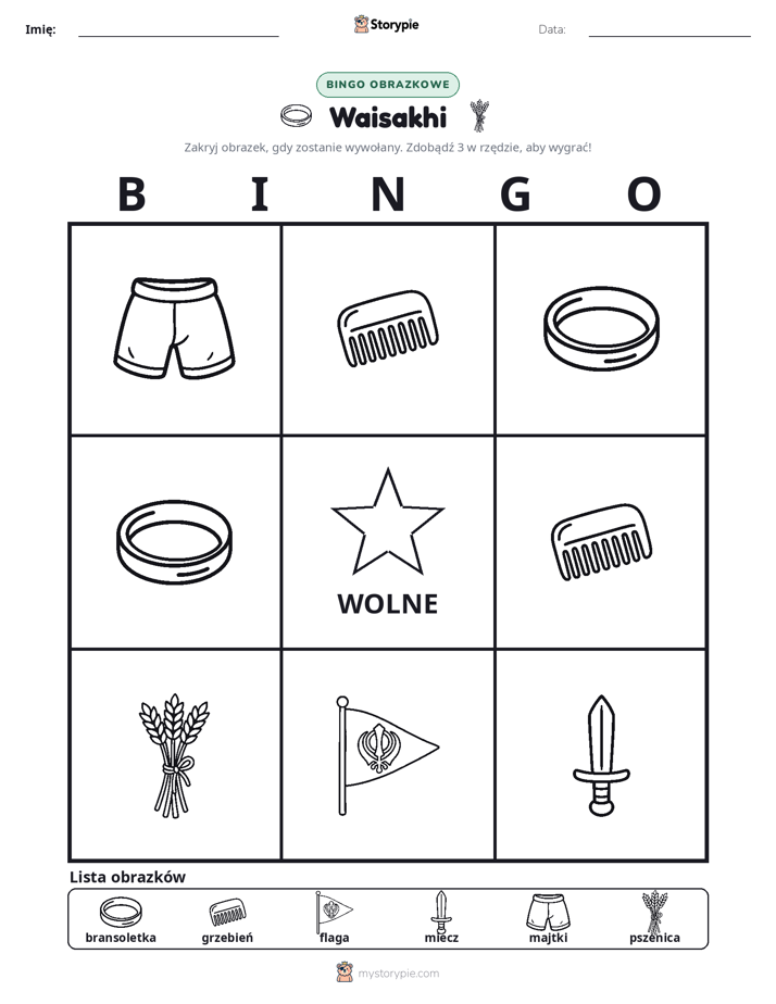 Bingo obrazkowe