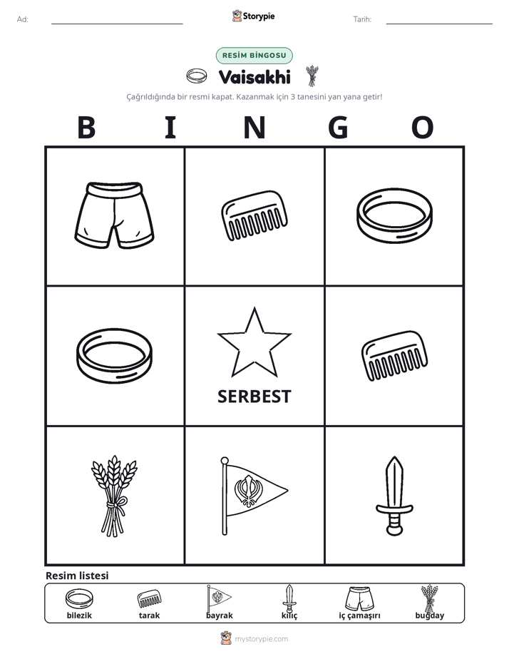 Resim Bingo