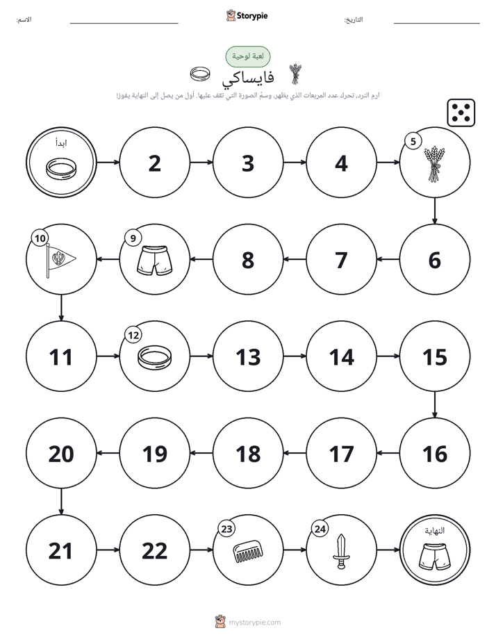 لعبة لف و تحرك