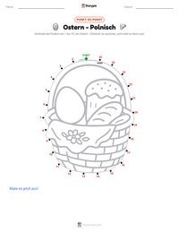 Ostern - Polnisch druckbare Arbeitsblatt Vorschau