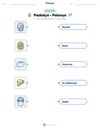 Paskalya - Polonya yazdırılabilir çalışma sayfası önizlemesi