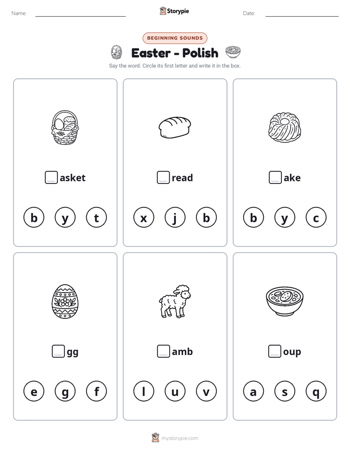 Beginning Sounds