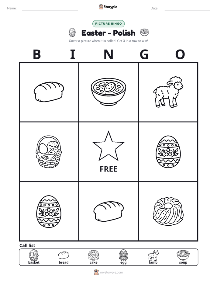 Picture Bingo