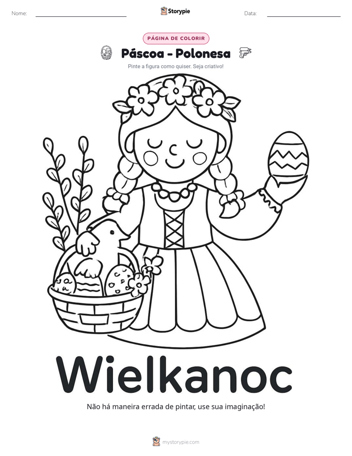 Página para colorir
