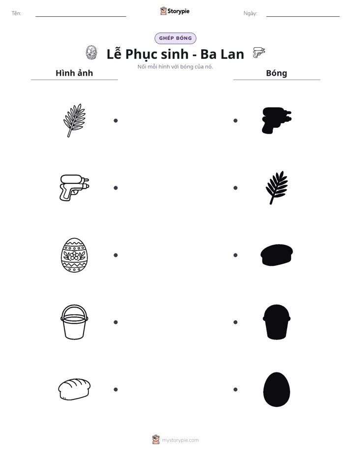 Ghép Hình Bóng