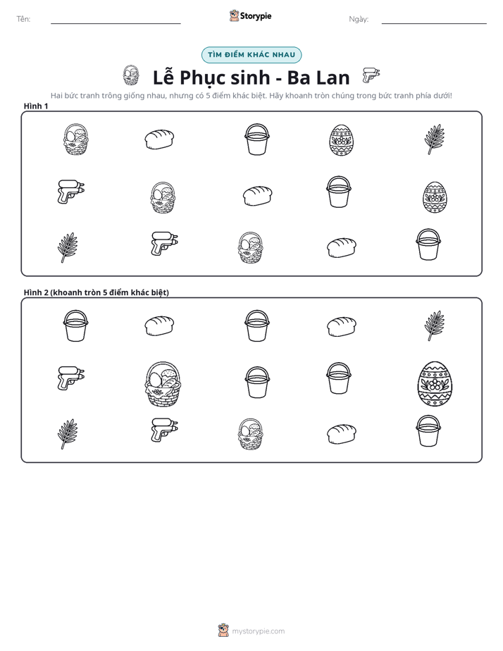 Tìm Sự Khác Biệt