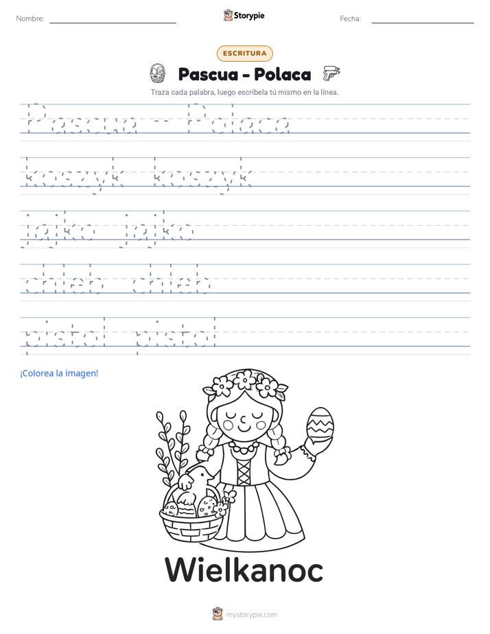 Práctica de Escritura