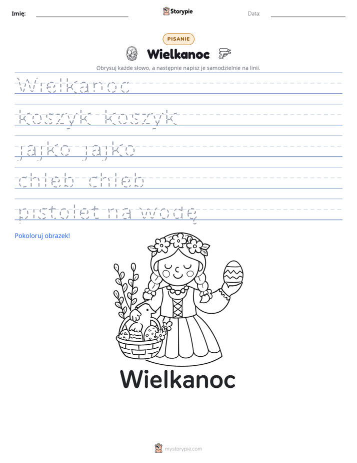 Ćwiczenie Pisania
