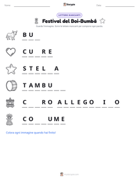 Anteprima della scheda stampabile di Festival del Boi-Bumbá