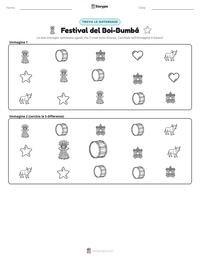 Anteprima della scheda stampabile di Festival del Boi-Bumbá