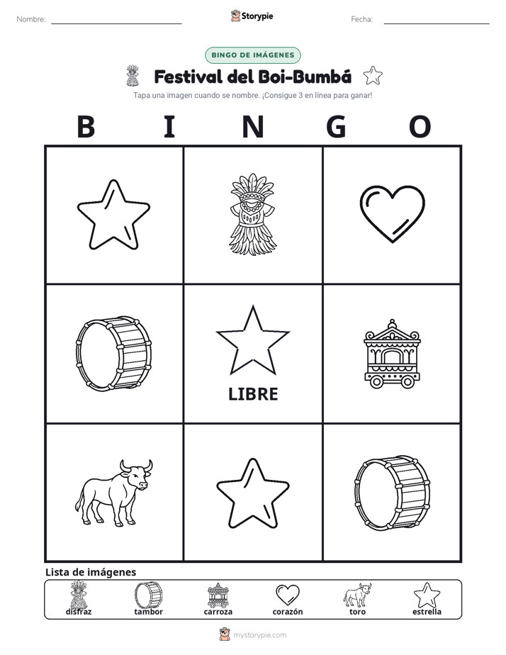 Bingo de Imágenes