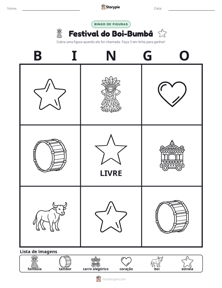 Bingo de Imagens