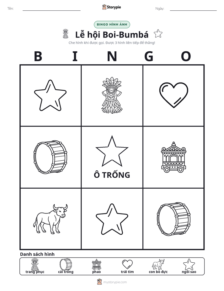 Bingo Hình Ảnh
