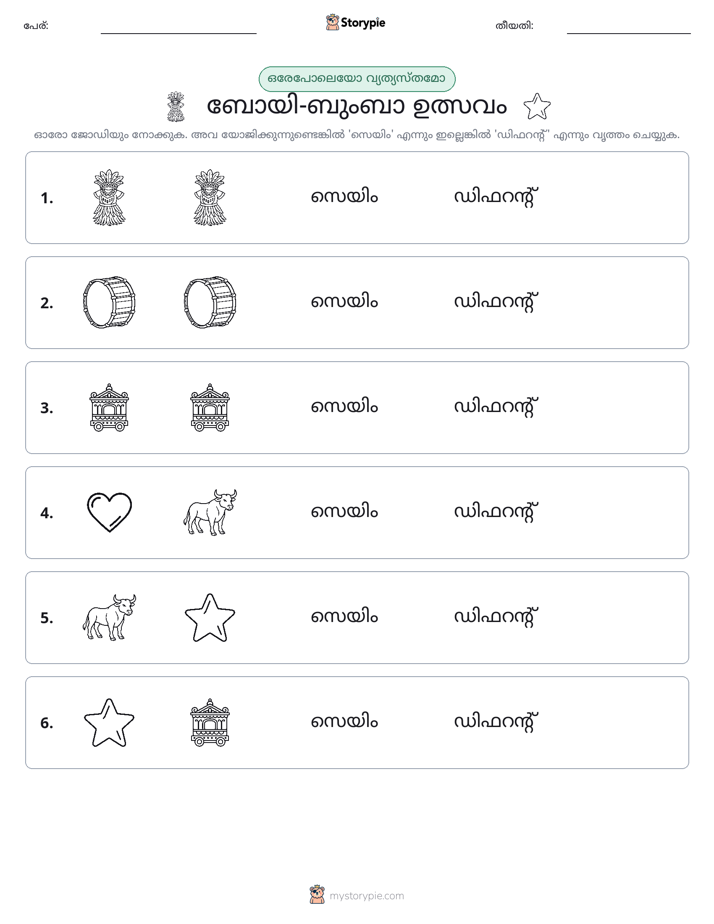 ഒന്നോ വ്യത്യാസമോ
