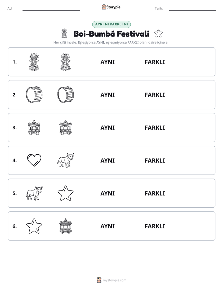 Aynı mı Farklı mı