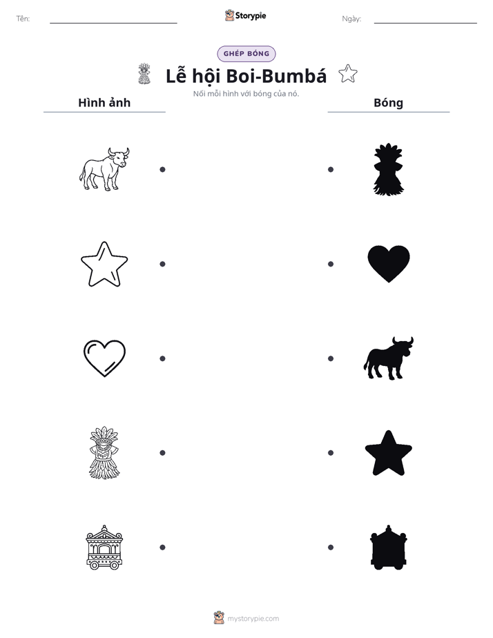 Ghép Hình Bóng