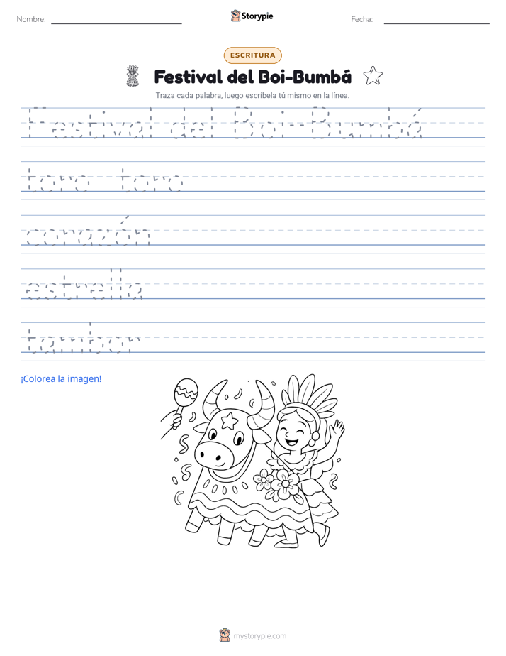 Práctica de Escritura