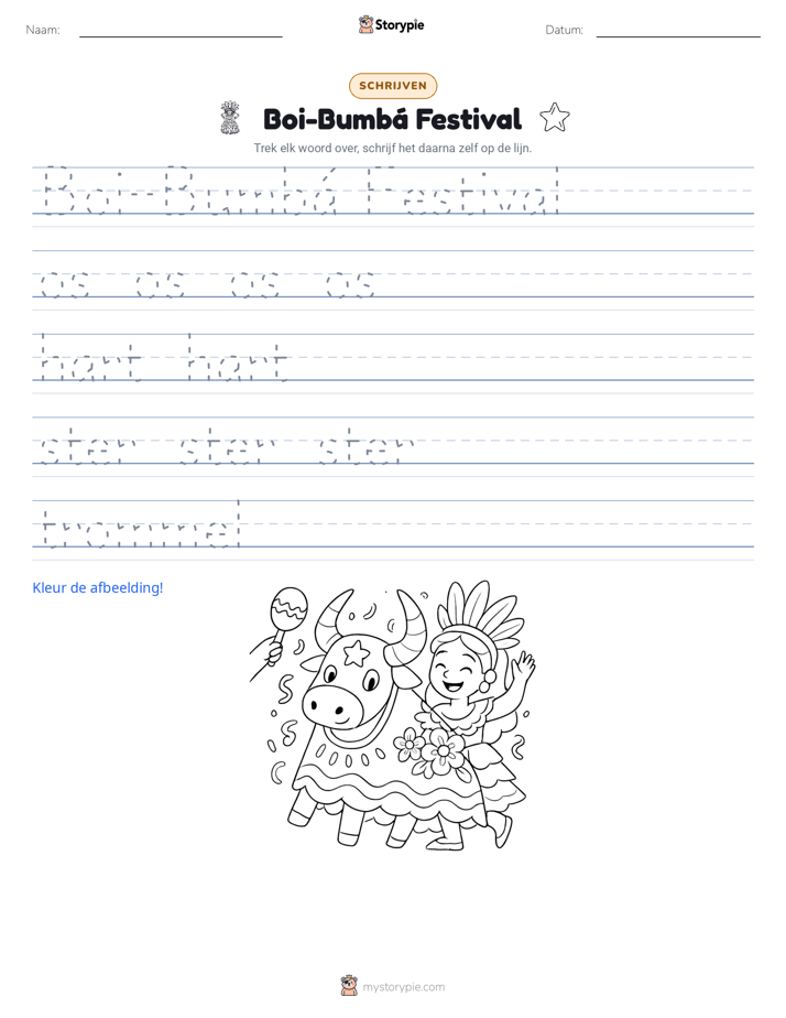Schrijf Oefening
