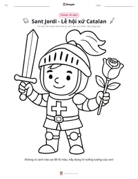 Xem trước tài liệu in sẵn Sant Jordi - Lễ hội xứ Catalan