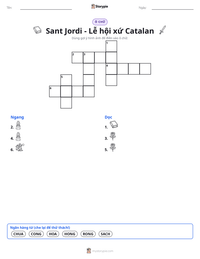 Xem trước tài liệu in sẵn Sant Jordi - Lễ hội xứ Catalan