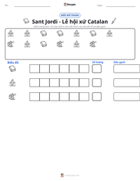 Xem trước tài liệu in sẵn Sant Jordi - Lễ hội xứ Catalan