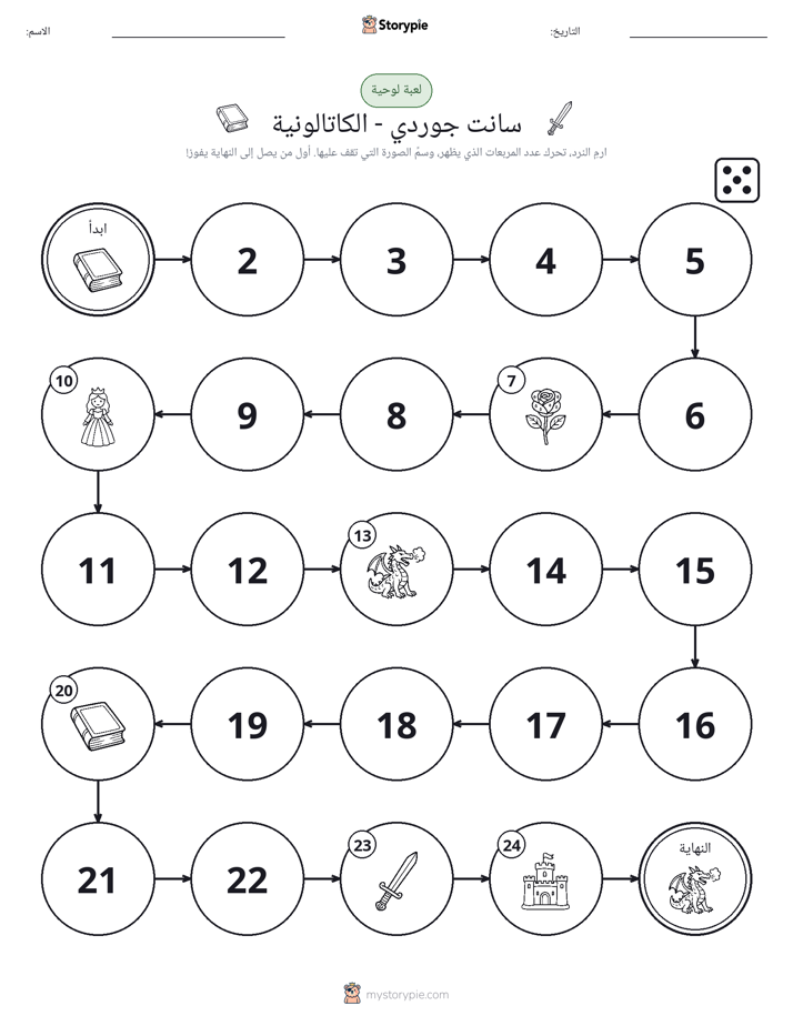 لعبة لف و تحرك