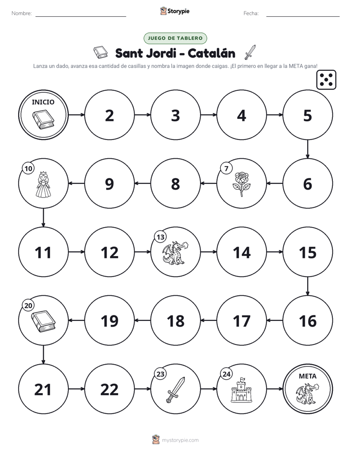 Juego de Rueda y Avanza