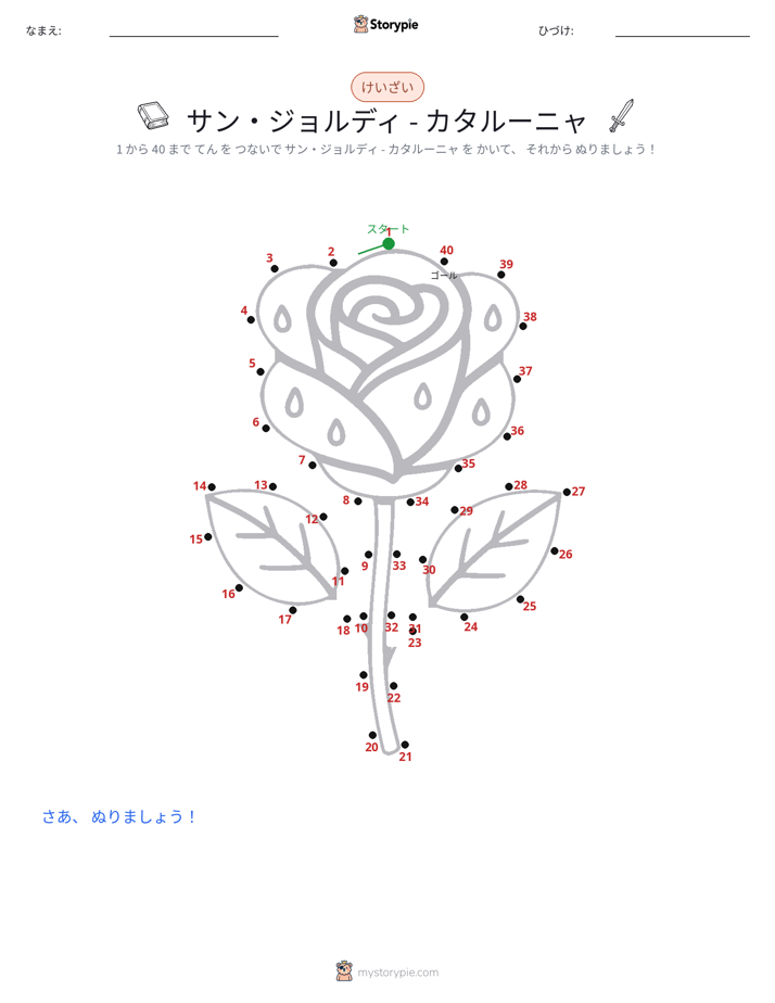 点つなぎ