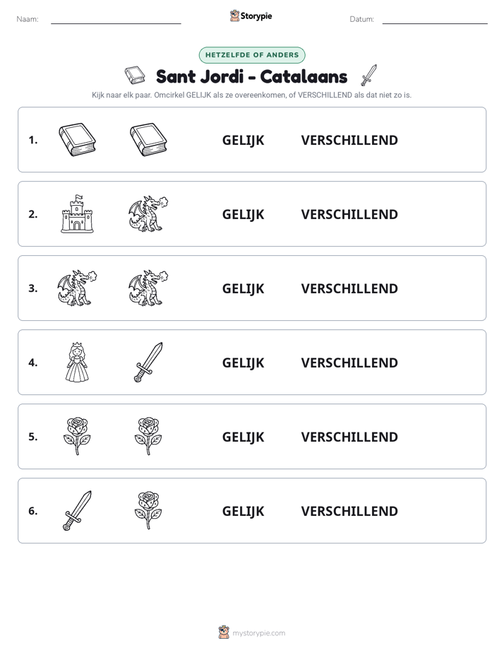 Zelfde of Verschillend