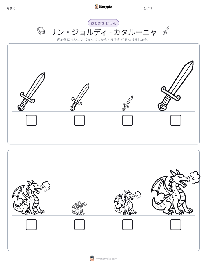 サイズ順