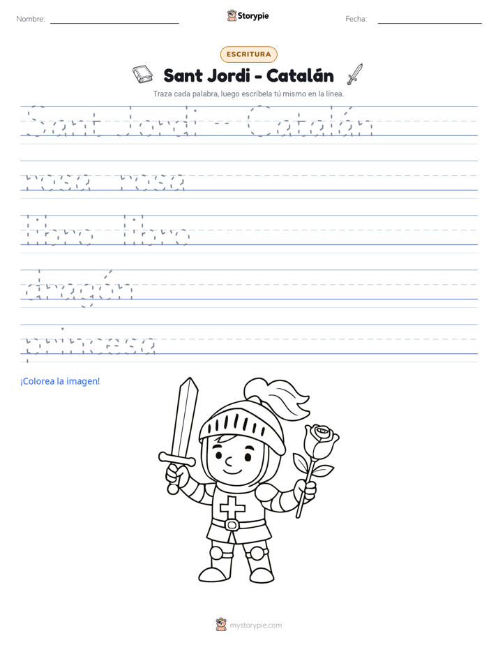 Práctica de Escritura