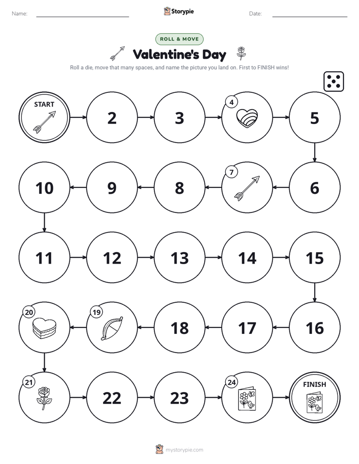 Roll & Move Game