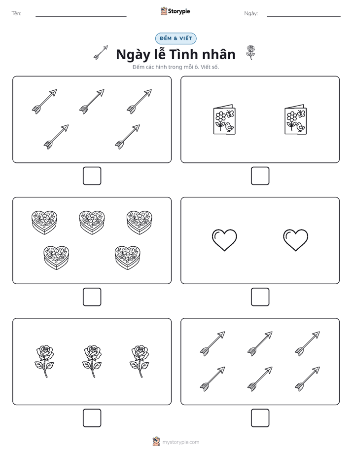 Đếm & Viết