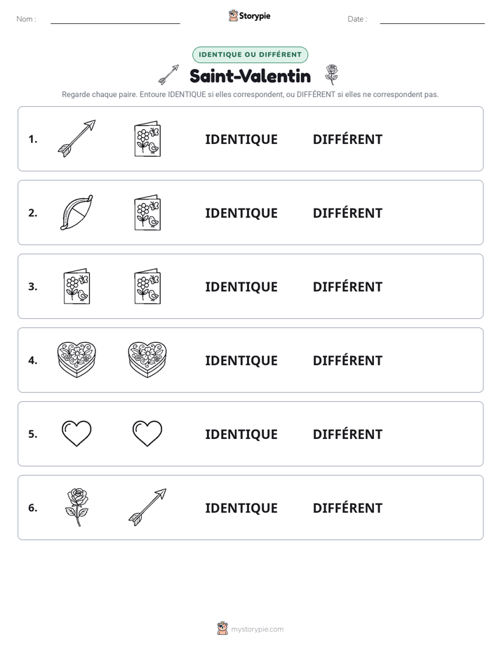 Identique ou Différent