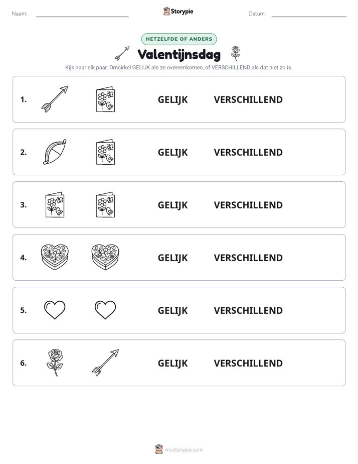Zelfde of Verschillend