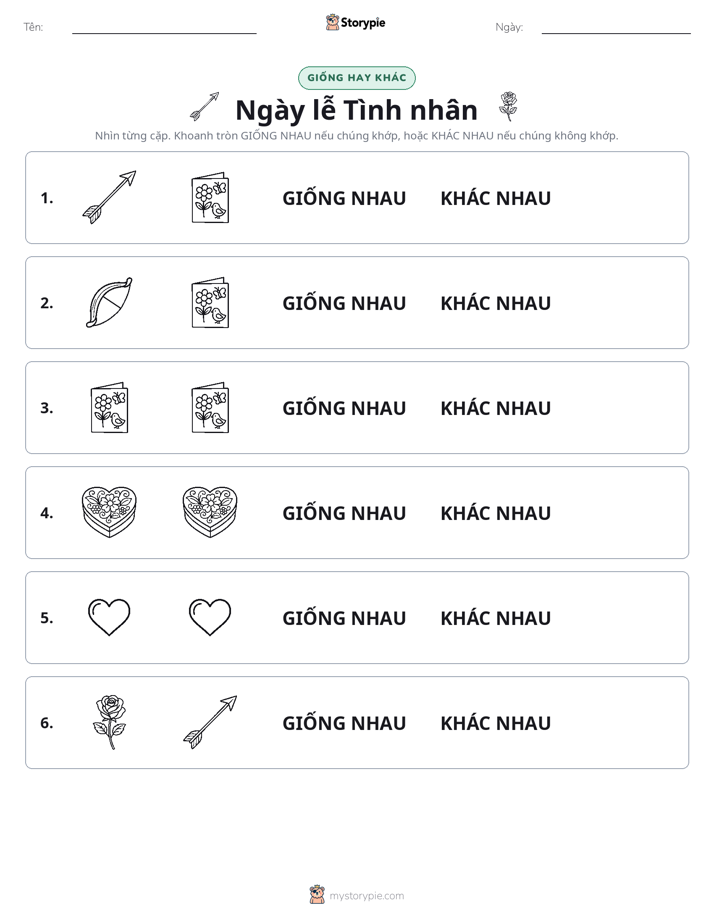Giống Hay Khác