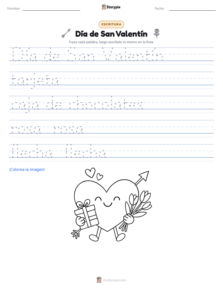 Práctica de Escritura