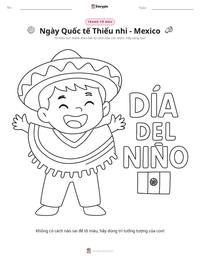 Xem trước tài liệu in sẵn Ngày Quốc tế Thiếu nhi - Mexico
