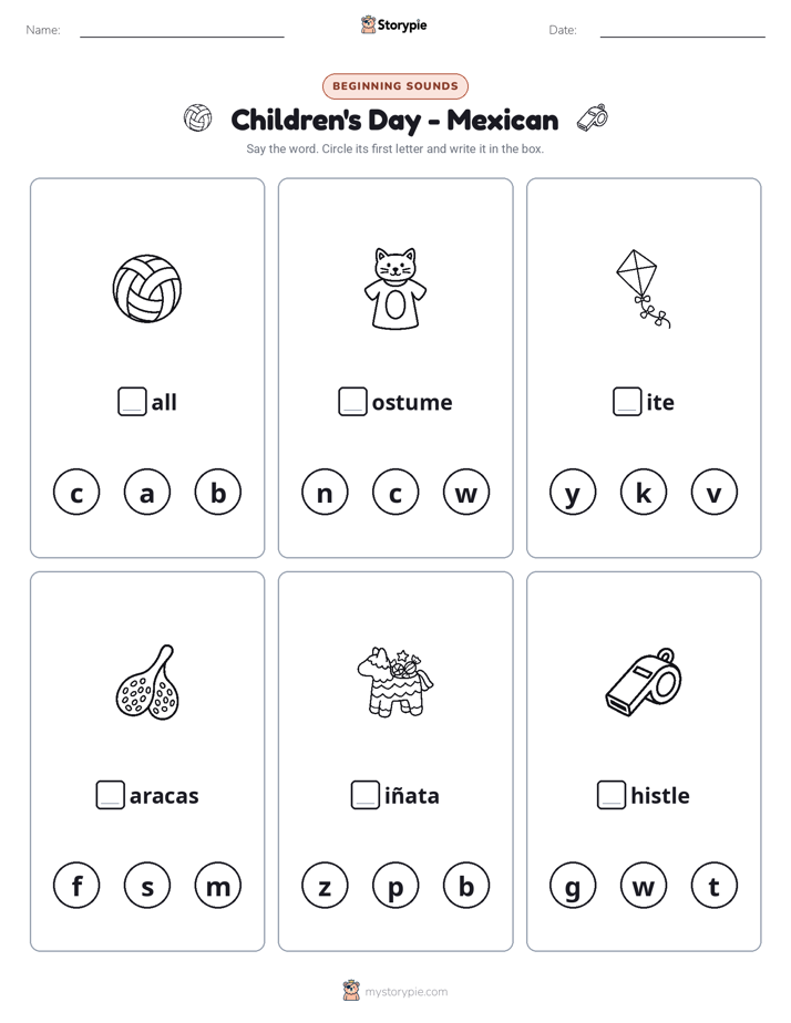 Beginning Sounds