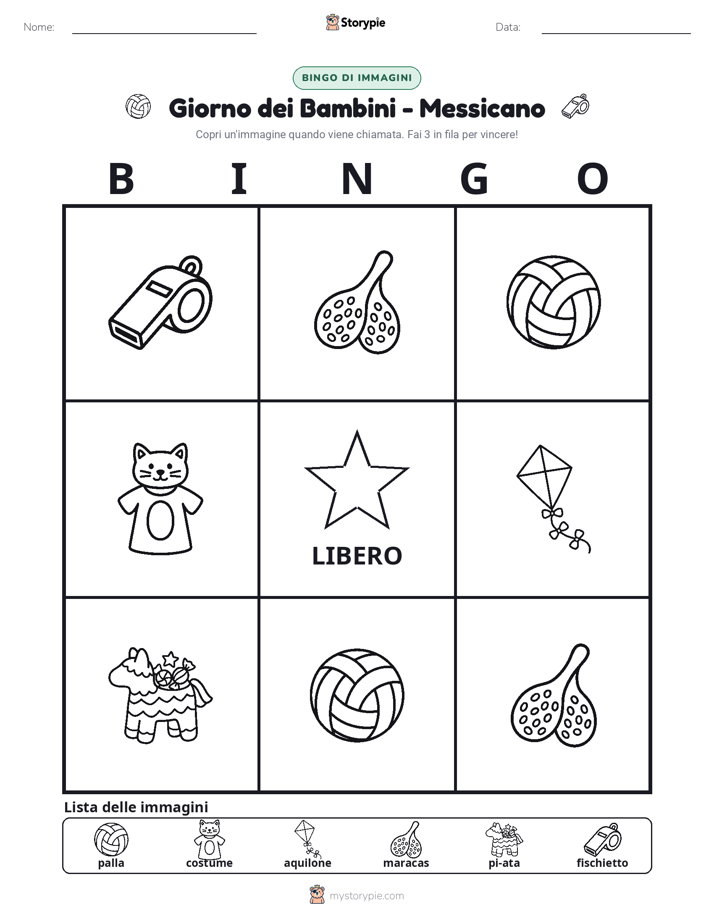 Bingo delle Immagini