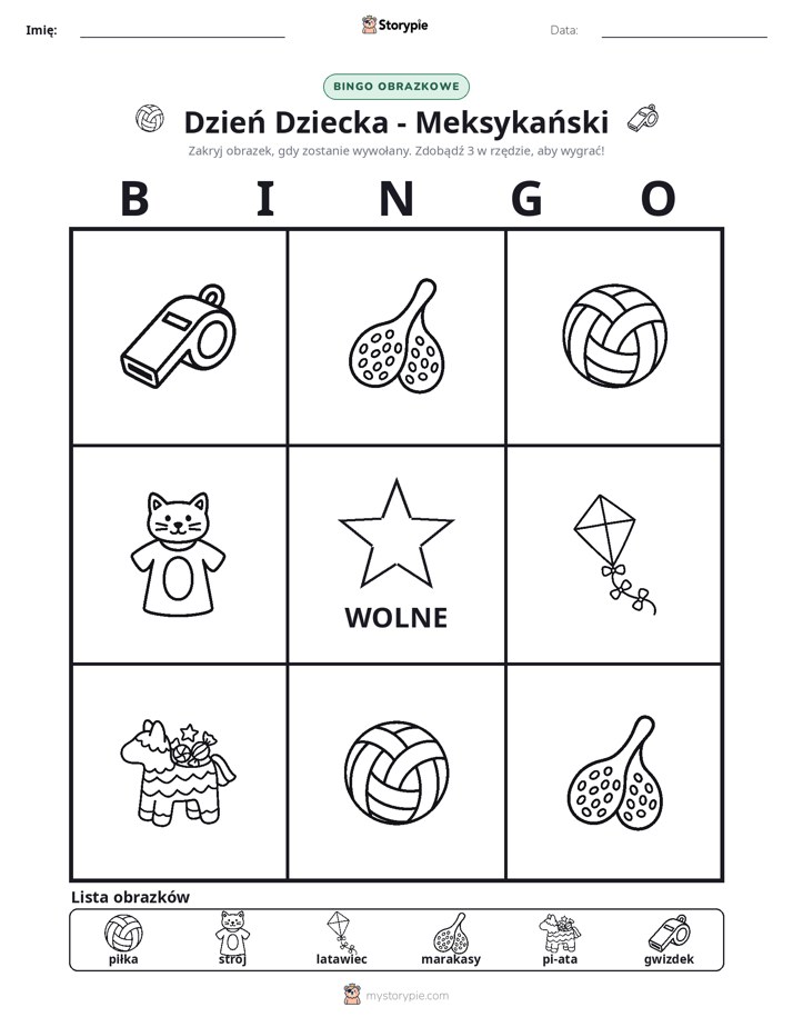 Bingo obrazkowe