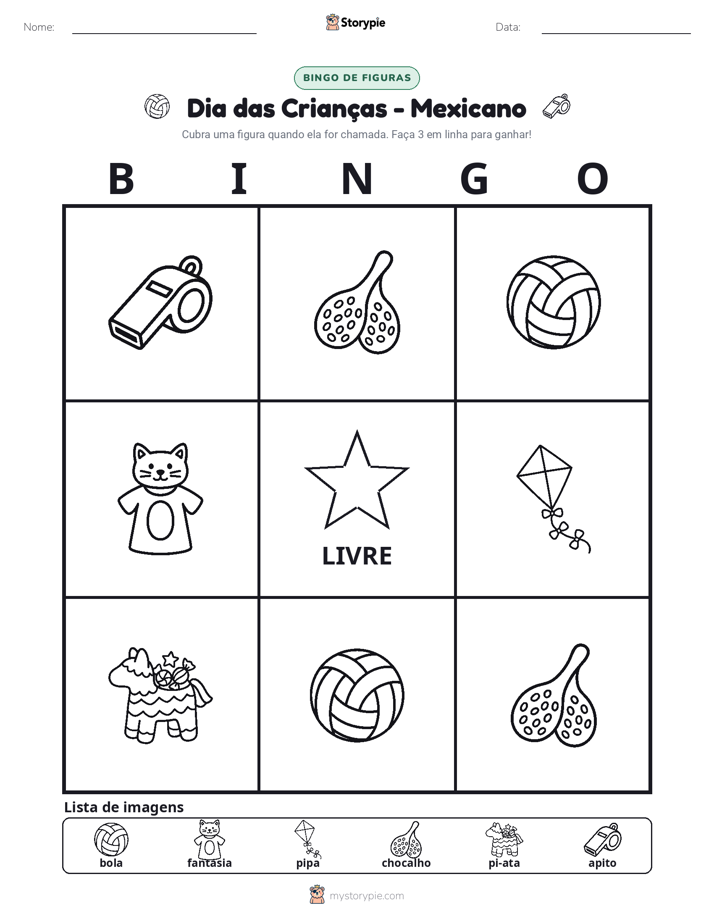 Bingo de Imagens