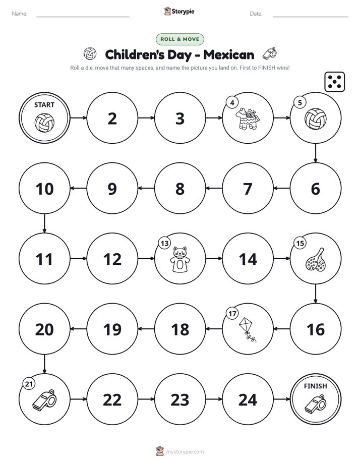 Roll & Move Game