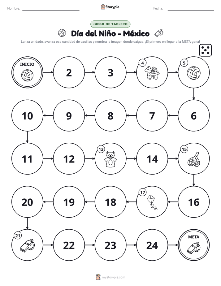 Juego de Rueda y Avanza