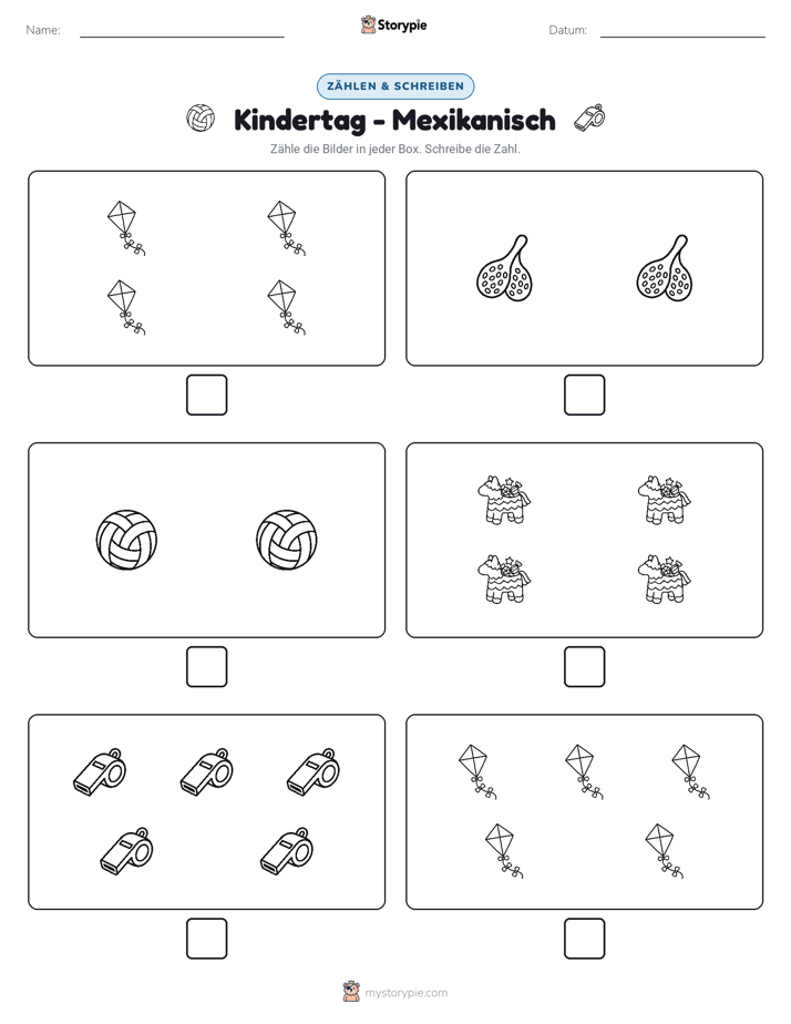 Zählen & Schreiben