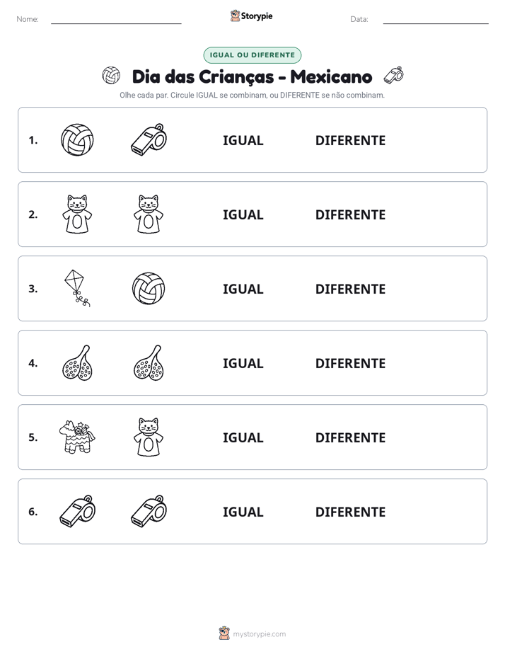Igual ou Diferente